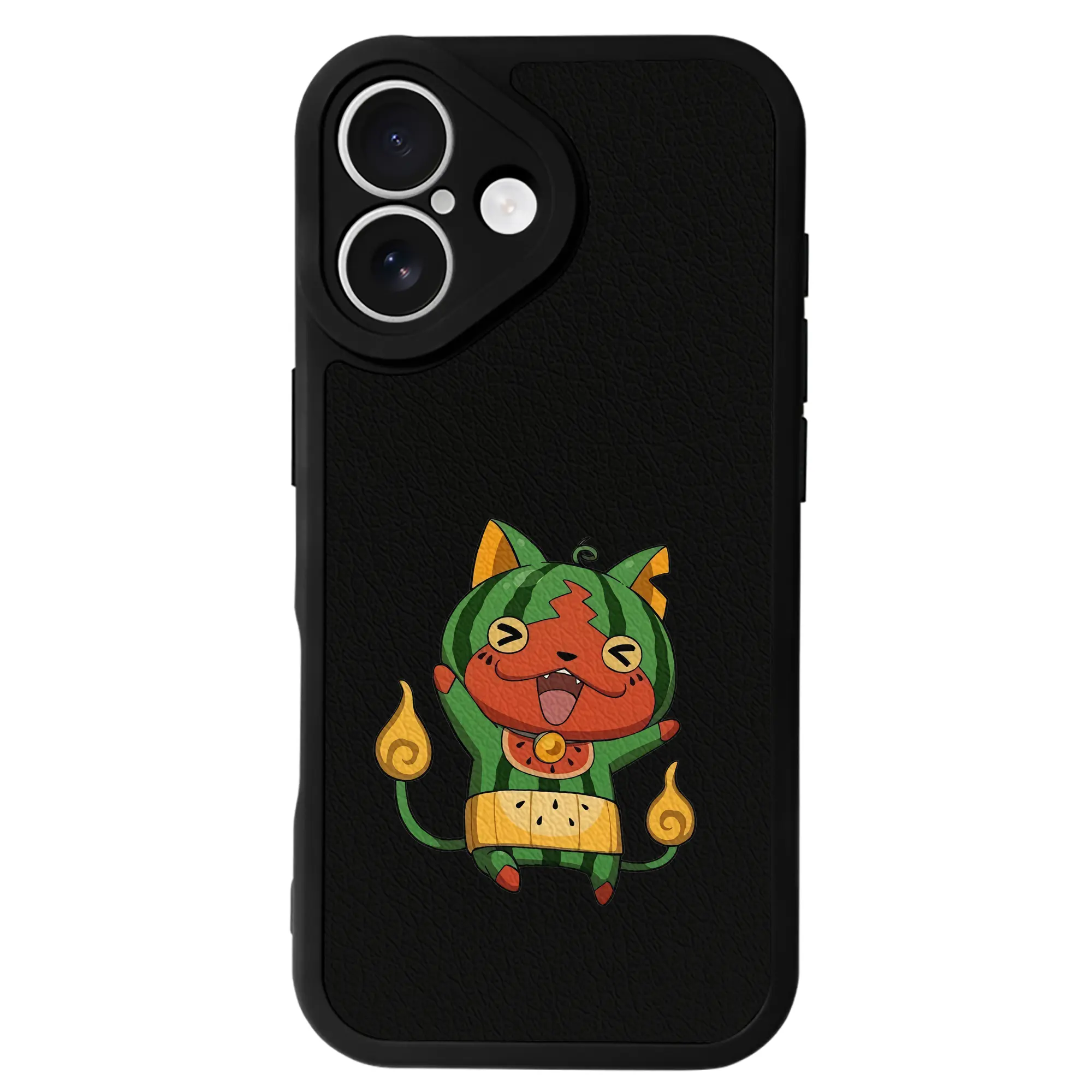 妖怪ウォッチ グッズ,ジバニャン - IPhone 16シリーズ対応 ・ シリコンスマホケース ・ レザー調 ・ 高精度フィット ・ 耐衝撃 ・ ワイヤレス充電対応 ・ 精密カット